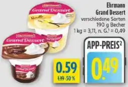 diska Ehrmann Grand Dessert Angebot