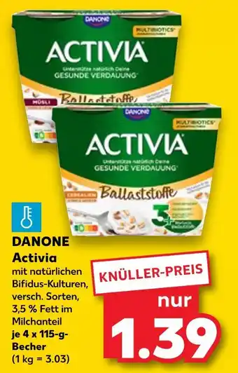 Kaufland Danone activia Angebot