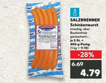 Kaufland Salzbrenner schinkenwurst Angebot