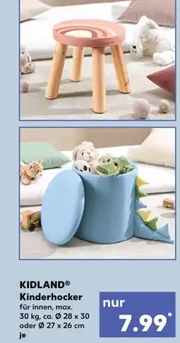 Kaufland Kidland kinderhocker Angebot