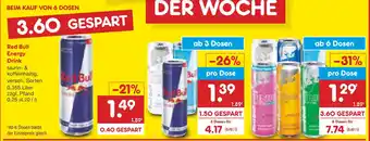 Netto Marken-Discount Red bull energy drink Angebot