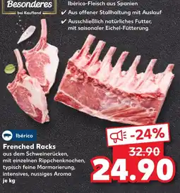 Kaufland Ibérico frenched racks Angebot