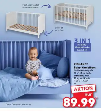 Kaufland Kidland baby-kombibett Angebot