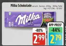 Edeka Milka schokolade Angebot
