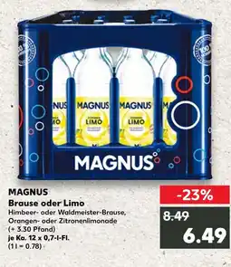 Kaufland Magnus brause himbeer Angebot