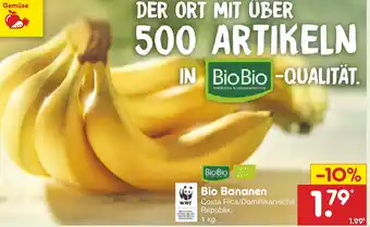 Netto Marken-Discount Biobio bio bananen Angebot