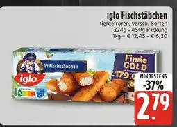 Edeka Iglo fischstäbchen Angebot