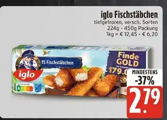 Edeka Iglo fischstäbchen Angebot