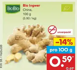 Netto Marken-Discount Biobio bio ingwer Angebot