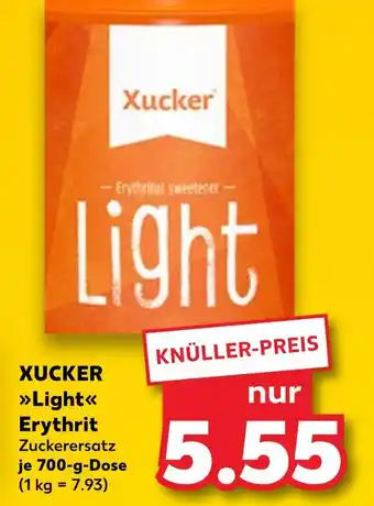 Kaufland Xucker light erythrit Angebot
