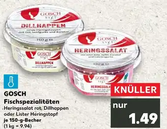Kaufland Gosch heringssalat rot Angebot