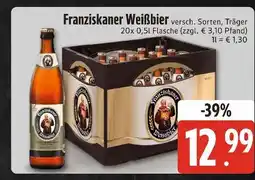 Edeka Franziskaner weißbier Angebot