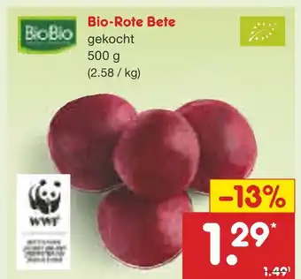 Netto Marken-Discount Biobio bio-rote bete Angebot