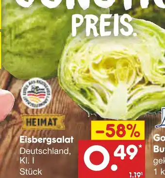 Netto Marken-Discount Eisbergsalat Angebot