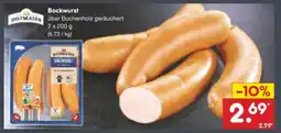 Netto Marken-Discount Hofmaier bockwurst Angebot