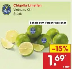Netto Marken-Discount Chiquita limetten Angebot