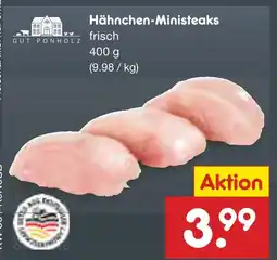 Netto Marken-Discount Gut ponholz hähnchen-ministeaks Angebot