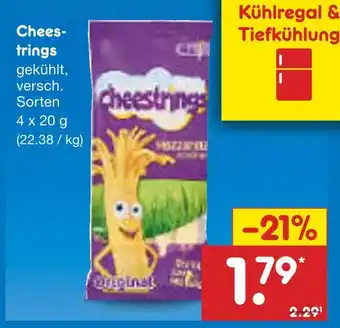 Netto Marken-Discount Cheestrings Angebot