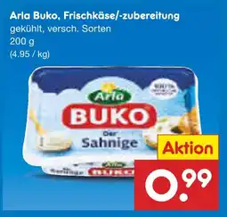 Netto Marken-Discount Arla buko frischkäse/-zubereitung Angebot