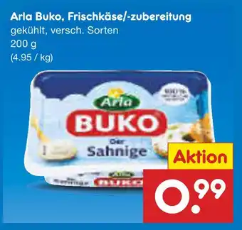 Netto Marken-Discount Arla buko frischkäse/-zubereitung Angebot