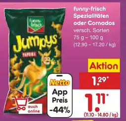 Netto Marken-Discount Funny-frisch spezialitäten oder cornados Angebot