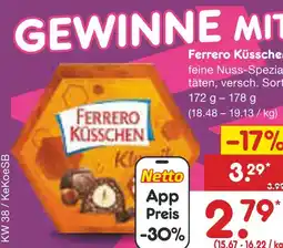 Netto Marken-Discount Ferrero küsschen Angebot