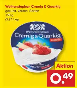 Netto Marken-Discount Weihenstephan cremig & quarkig Angebot