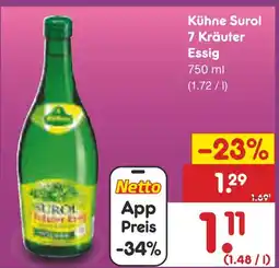 Netto Marken-Discount Kühne surol 7 kräuter essig Angebot