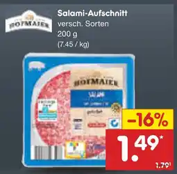 Netto Marken-Discount Salami-aufschnitt Angebot