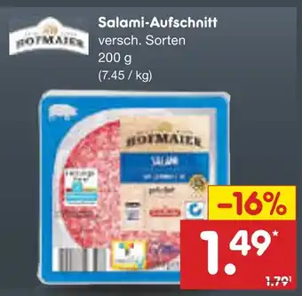 Netto Marken-Discount Salami-aufschnitt Angebot