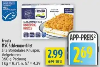 diska Frosta MSC Schlemmerfilet Angebot