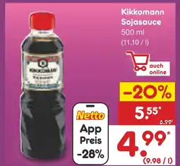 Netto Marken-Discount Kikkoman sojasauce Angebot