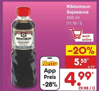 Netto Marken-Discount Kikkoman sojasauce Angebot