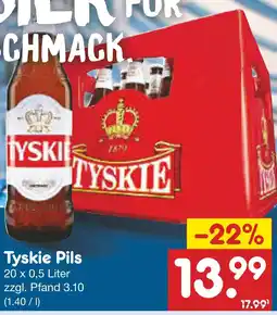 Netto Marken-Discount Tyskie pils Angebot