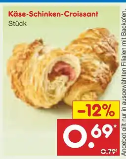 Netto Marken-Discount Käse-schinken-croissant Angebot