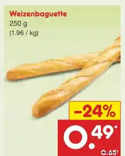Netto Marken-Discount Weizenbaguette Angebot