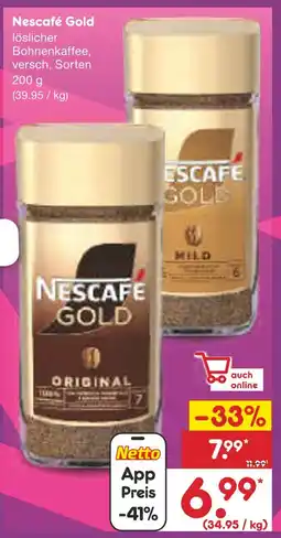 Netto Marken-Discount Nescafé nescafé gold Angebot