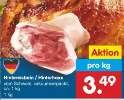 Netto Marken-Discount Hintereisbein / hinterhaxe Angebot