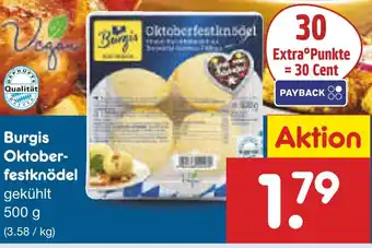 Netto Marken-Discount Burgis oktoberfestknödel Angebot