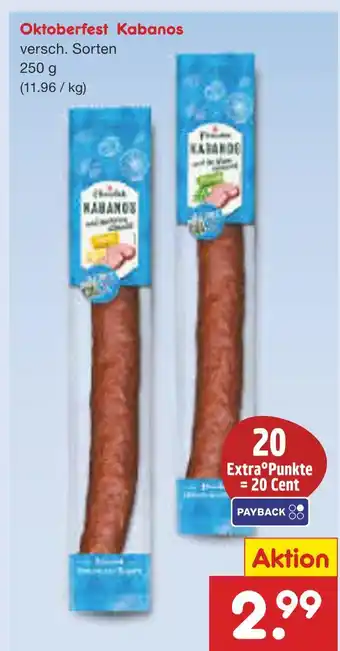Netto Marken-Discount Oktoberfest kabanos Angebot