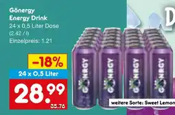 Netto Marken-Discount Gönergy energy drink Angebot