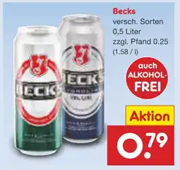 Netto Marken-Discount Becks Angebot