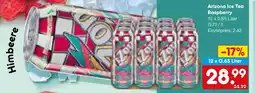 Netto Marken-Discount Arizona ice tea raspberry Angebot