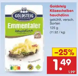 Netto Marken-Discount Goldsteig käsescheiben hauchdünn Angebot