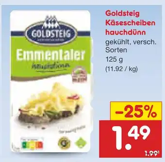 Netto Marken-Discount Goldsteig käsescheiben hauchdünn Angebot