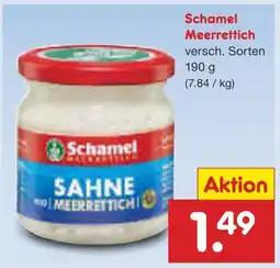 Netto Marken-Discount Schamel meerrettich Angebot