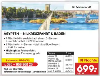Netto Marken-Discount Ägypten - nilkreuzfahrt & baden Angebot