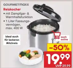 Netto Marken-Discount Gourmetmaxx reiskocher Angebot