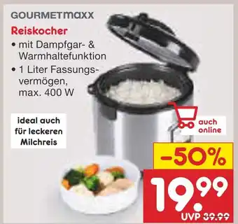 Netto Marken-Discount Gourmetmaxx reiskocher Angebot