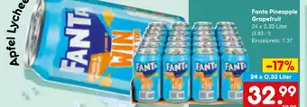 Netto Marken-Discount Fanta pineapple grapefruit Angebot